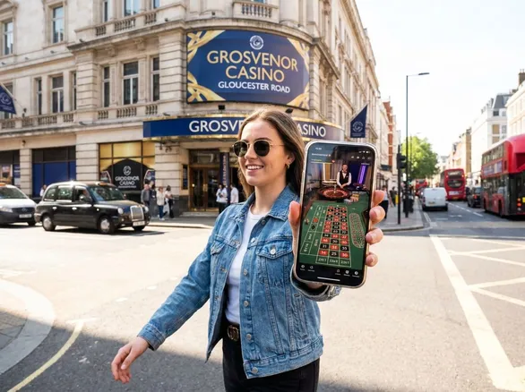 live dealer casino games (Grosvenor Casino Gloucester Road)